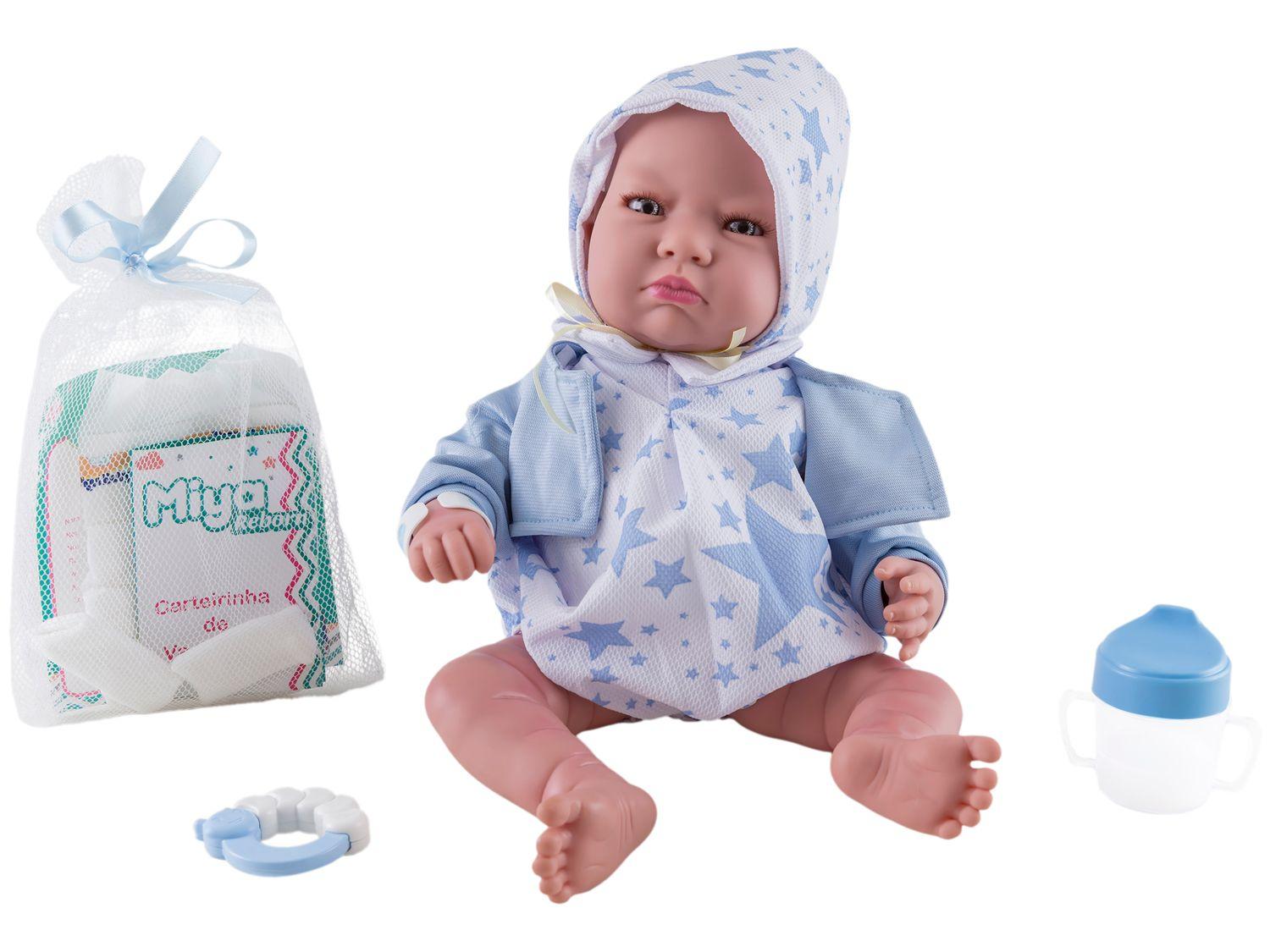 Bebê Reborn Menino Miya Cotiplás 45,5cm