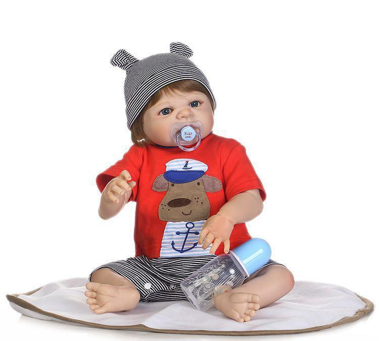 Bebê Reborn Sapinho Boneco Realista Brastoy Silicone Completa Chupeta  Mamadeira Roupa e Pelúcia - Bonecas - Magazine Luiza