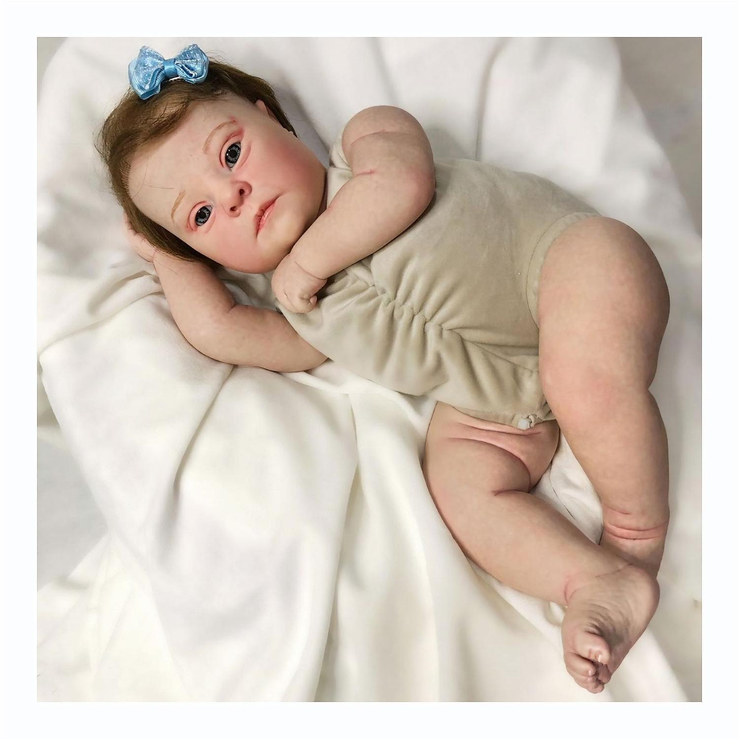 Beb Reborn Reborn SÃndrome De Down Bebe Reborn Menina Realista