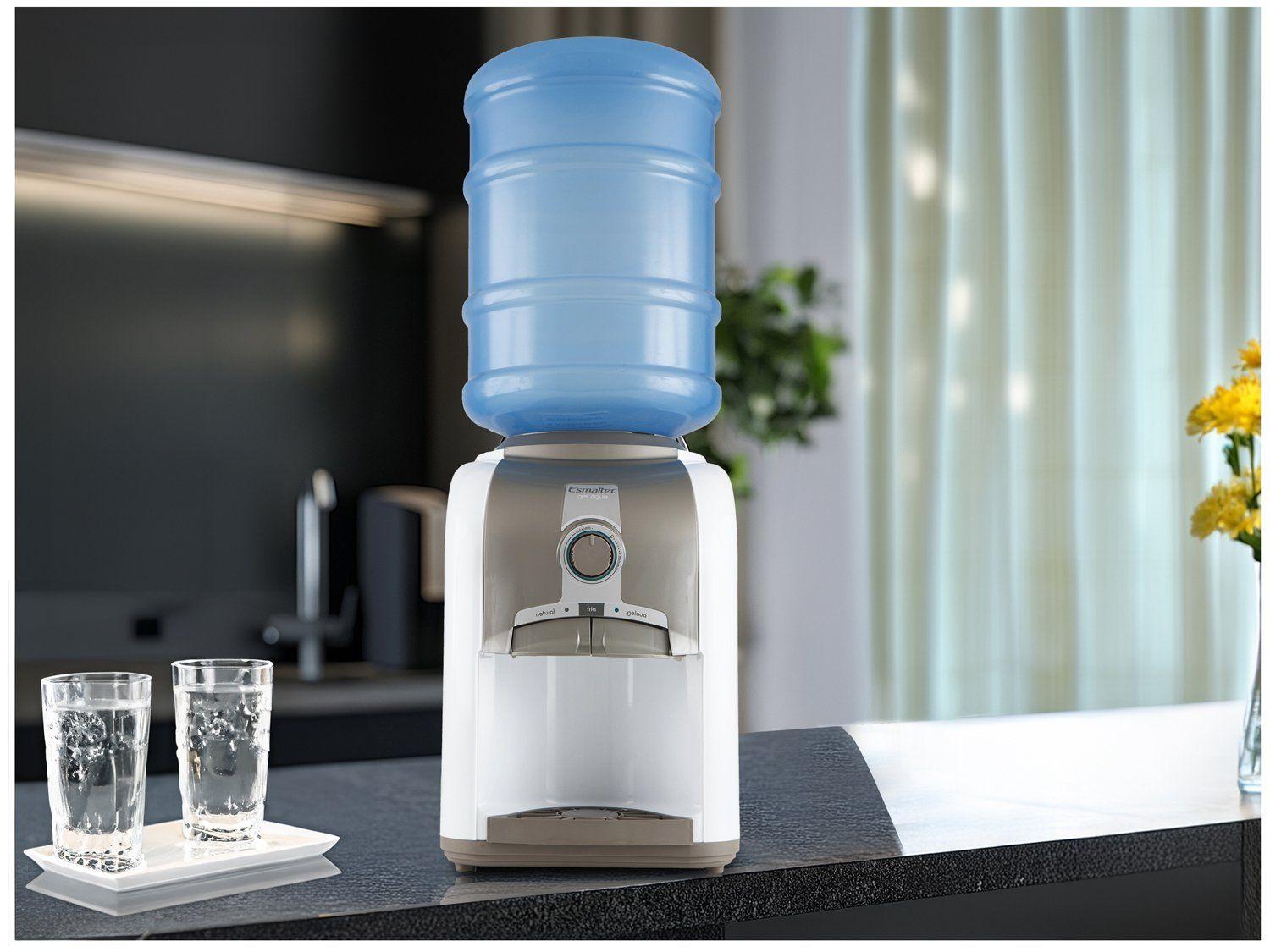 Bebedouro de Água Esmaltec de Mesa Refrigerado por Compressor Gelágua EGM30