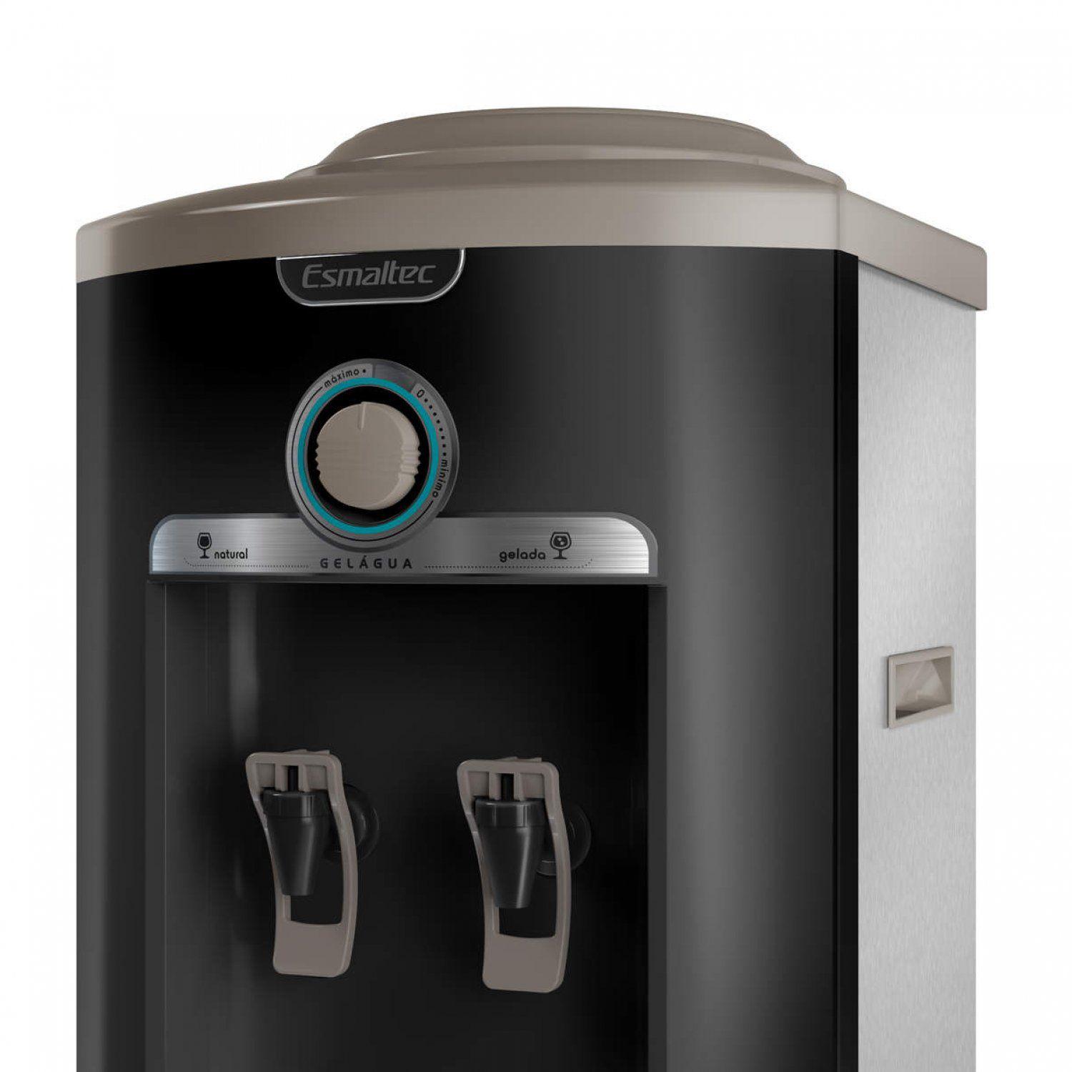 Bebedouro EGC35B Coluna Esmaltec 127V Esmaltec Preto - Bebedouro de ...