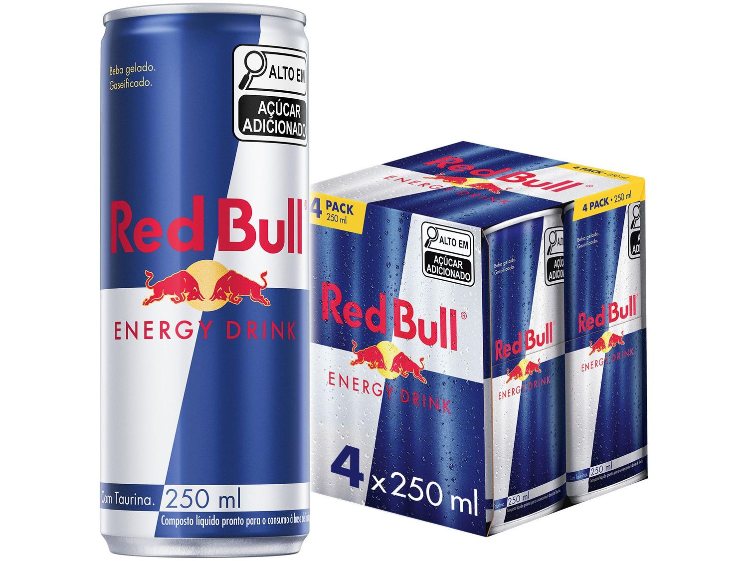 Bebida Energética Red Bull Energy Drink 250ml