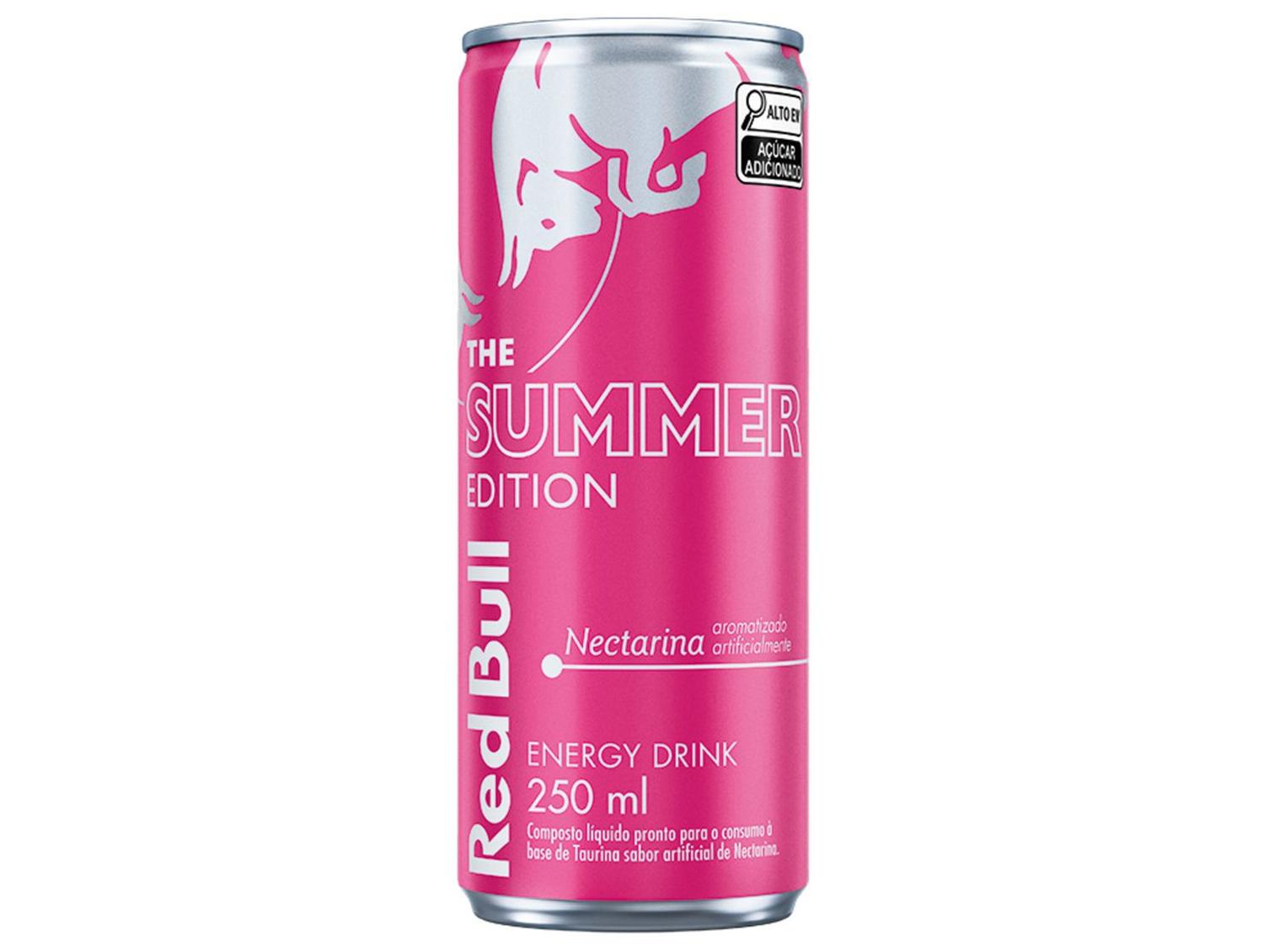 Bebida Energética Red Bull The Summer Edition Nectarina 250ml