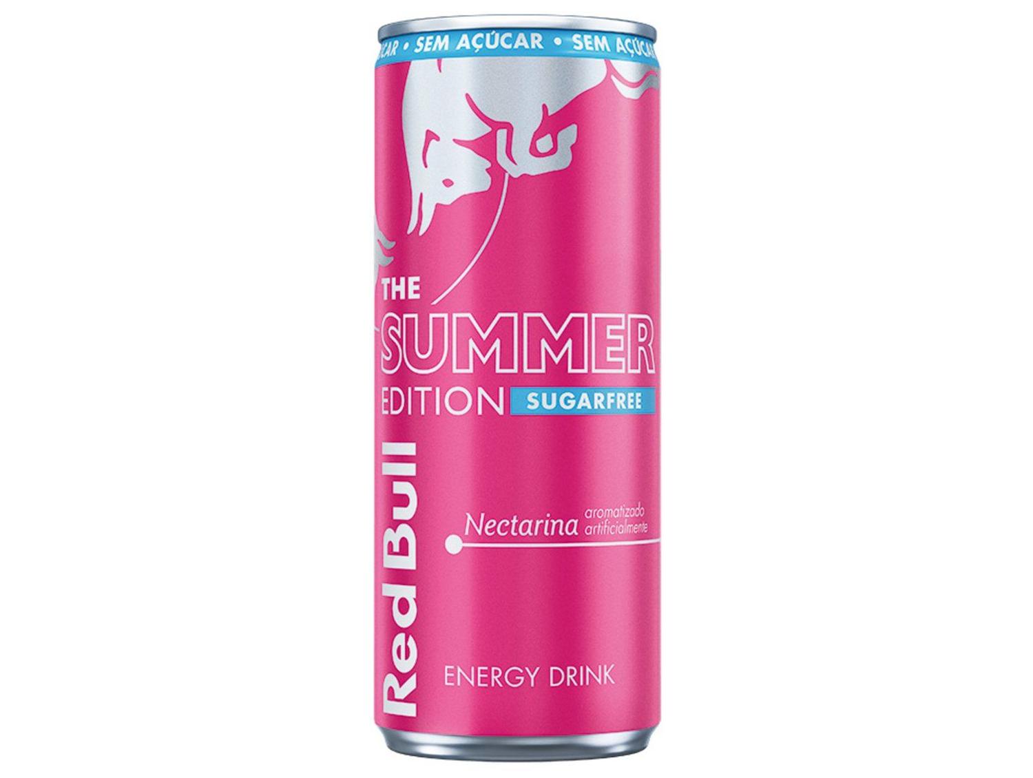 Bebida Energética Red Bull The Summer Edition Nectarina sem Açúcar 250ml