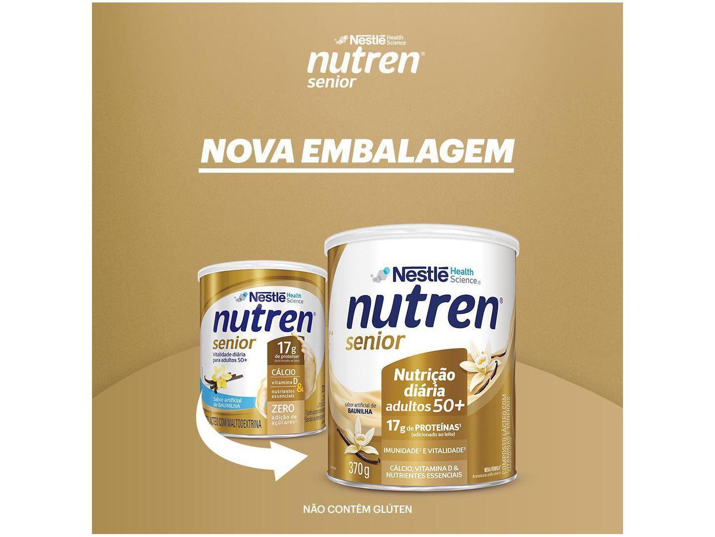 Bebida Láctea em Pó Nestlé Nutren Senior