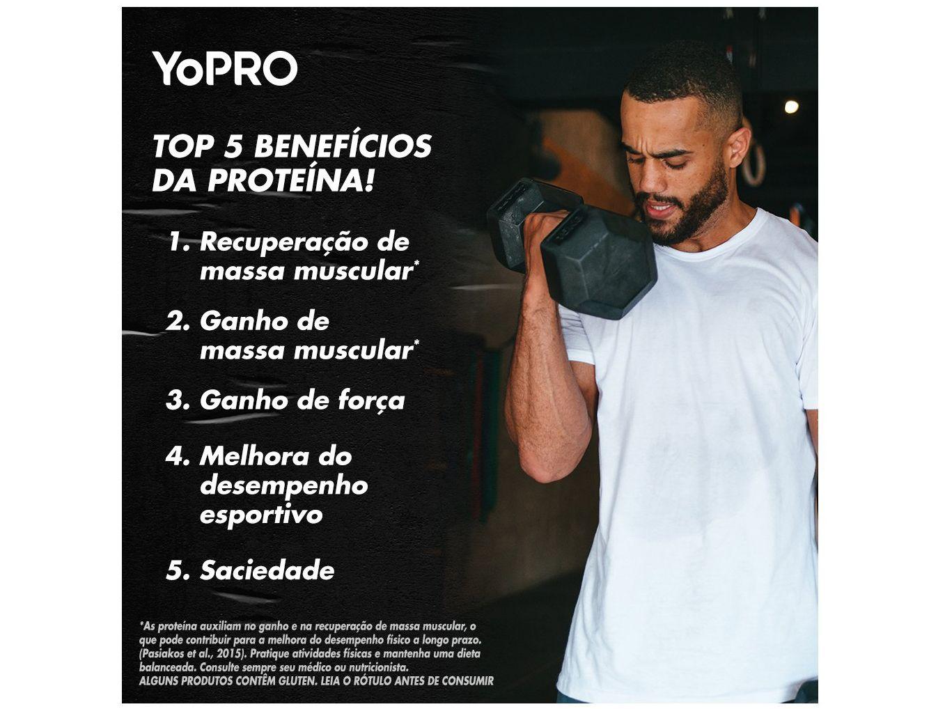 Bebida Láctea UHT com 15g de Proteínas Danone YoPRO Doce de Leite Havanna 250ml