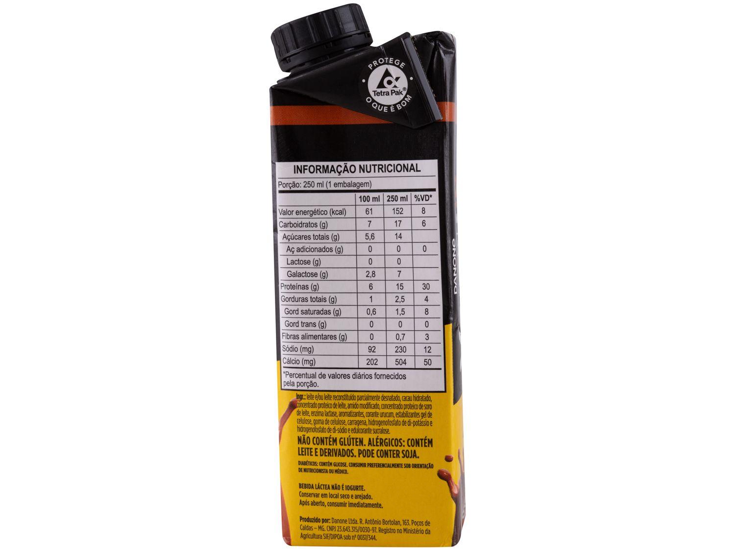 Bebida Láctea UHT com 15g de Proteínas Danone YoPRO Doce de Leite Havanna 250ml