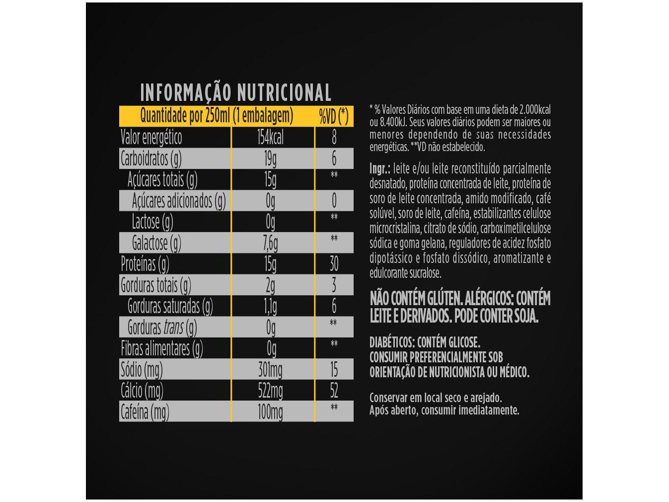 Bebida Láctea UHT com 15g de Proteínas YoPRO