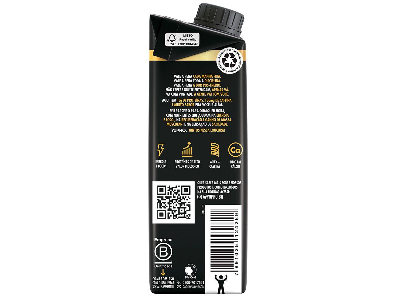 Bebida Láctea UHT com 15g de Proteínas YoPRO