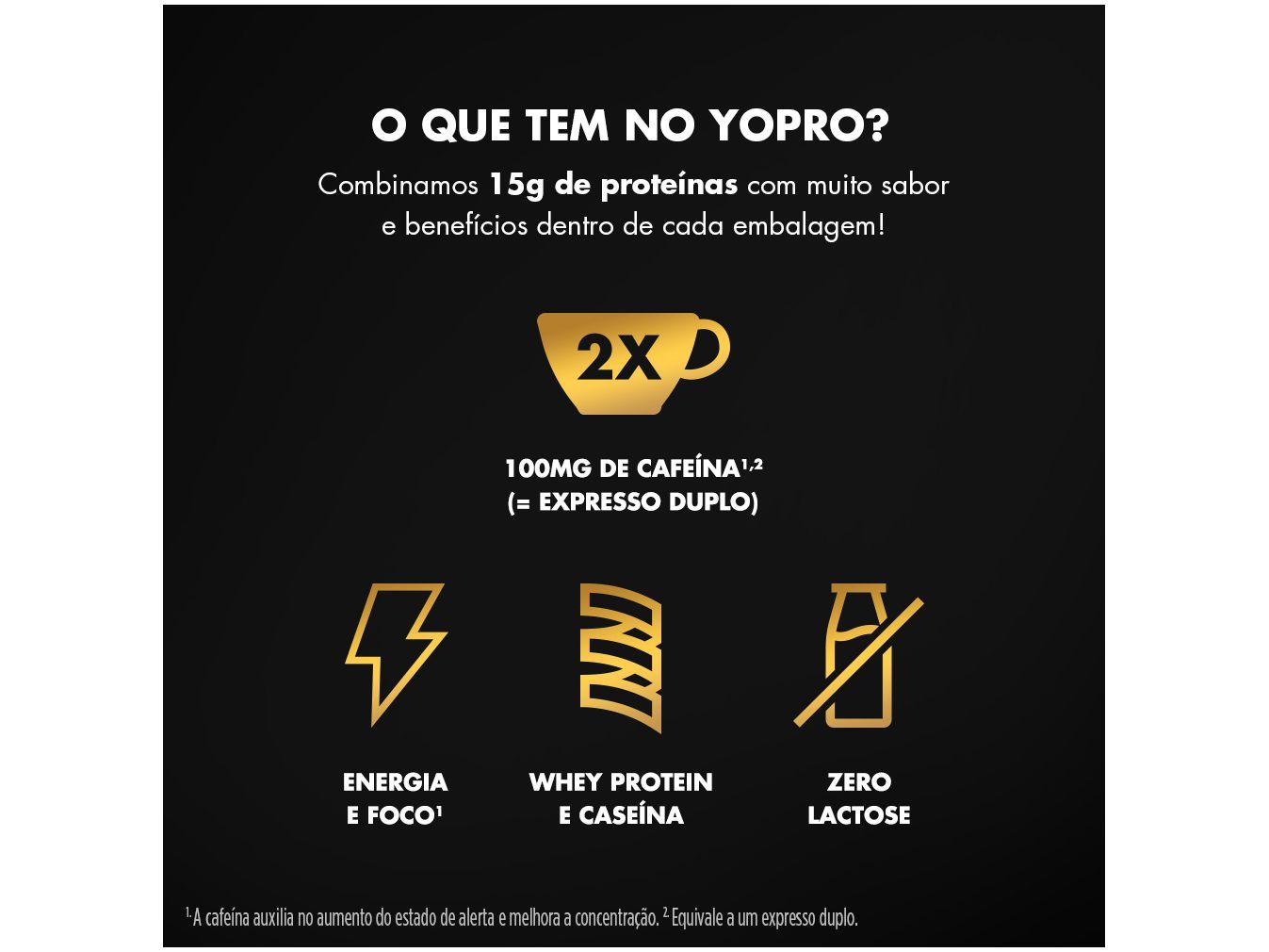 Bebida Láctea UHT com 15g de Proteínas YoPRO