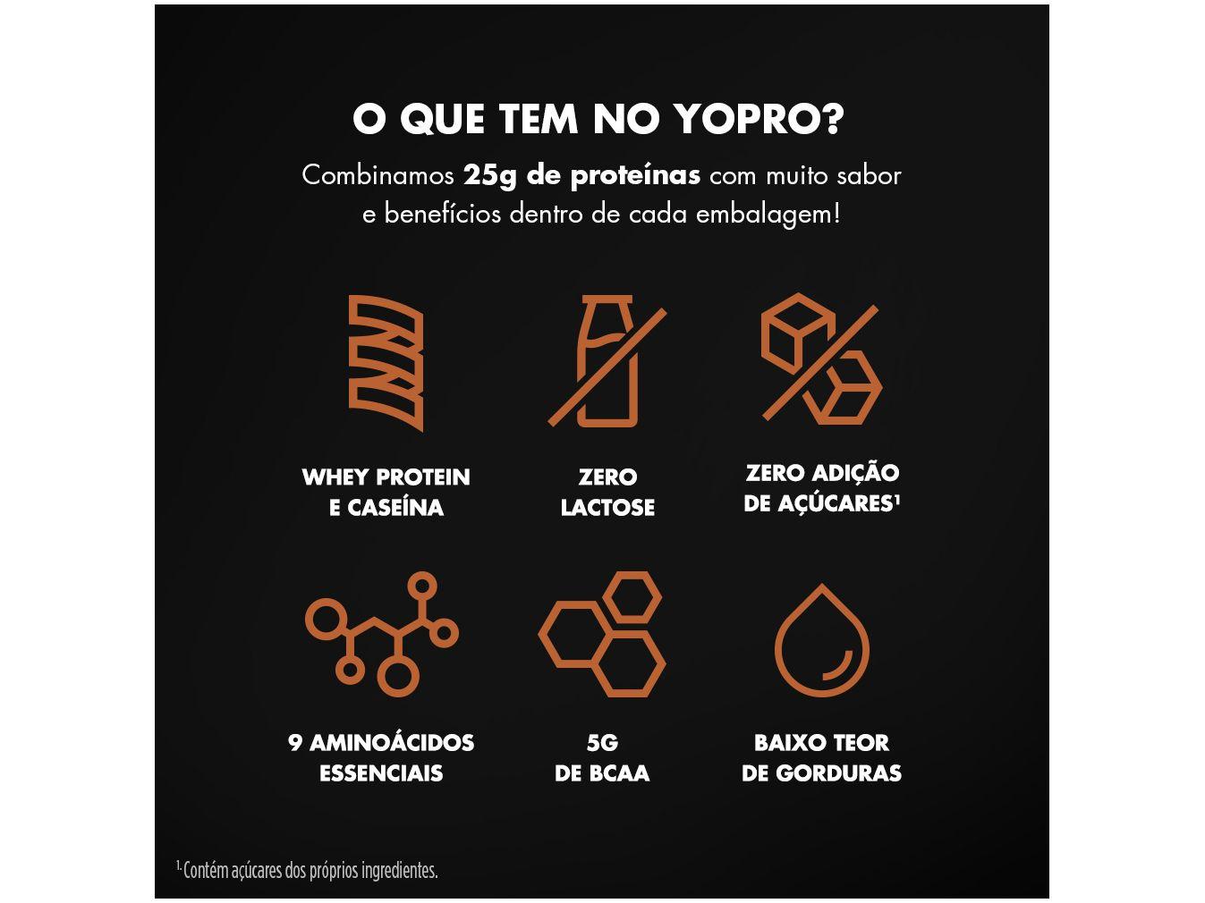 Bebida Láctea UHT com 25g de Proteínas YoPRO