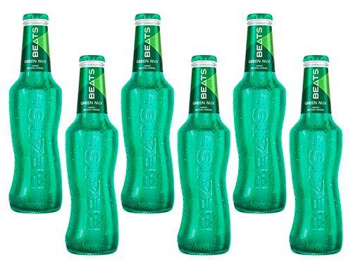 Bebida Mista Beats Green Mix Frutas Verdes 269ml 6 Unidades