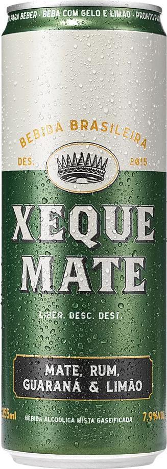 Kit 12 Bebida Mista Xeque Mate Draft Rum - 473ml em Promoção na Americanas