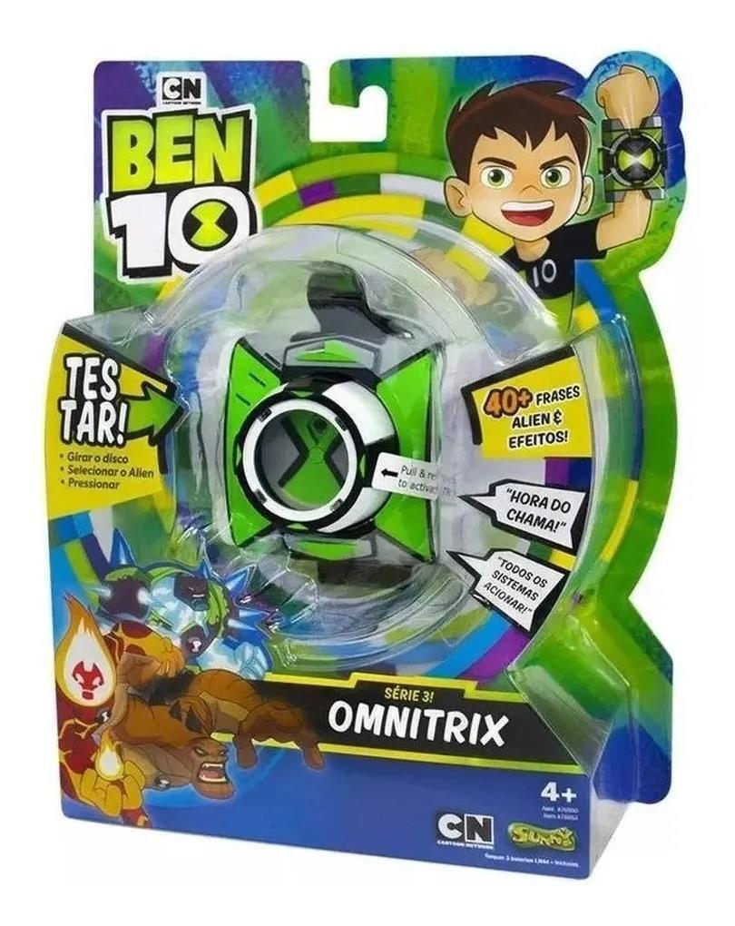 Ben 10 Relógio Interativo Omnitrix Com 40 Frases Série 3 - Sunny - Relógio  de Pulso - Magazine Luiza