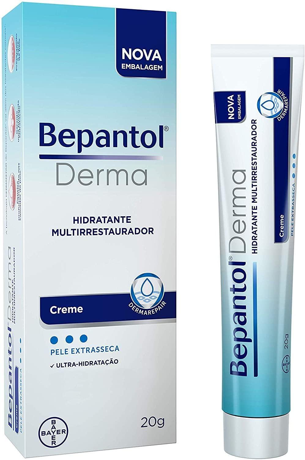 Bepantol derma creme 20g - Bayer - Cicatrizante Dermocosmético - Magazine  Luiza