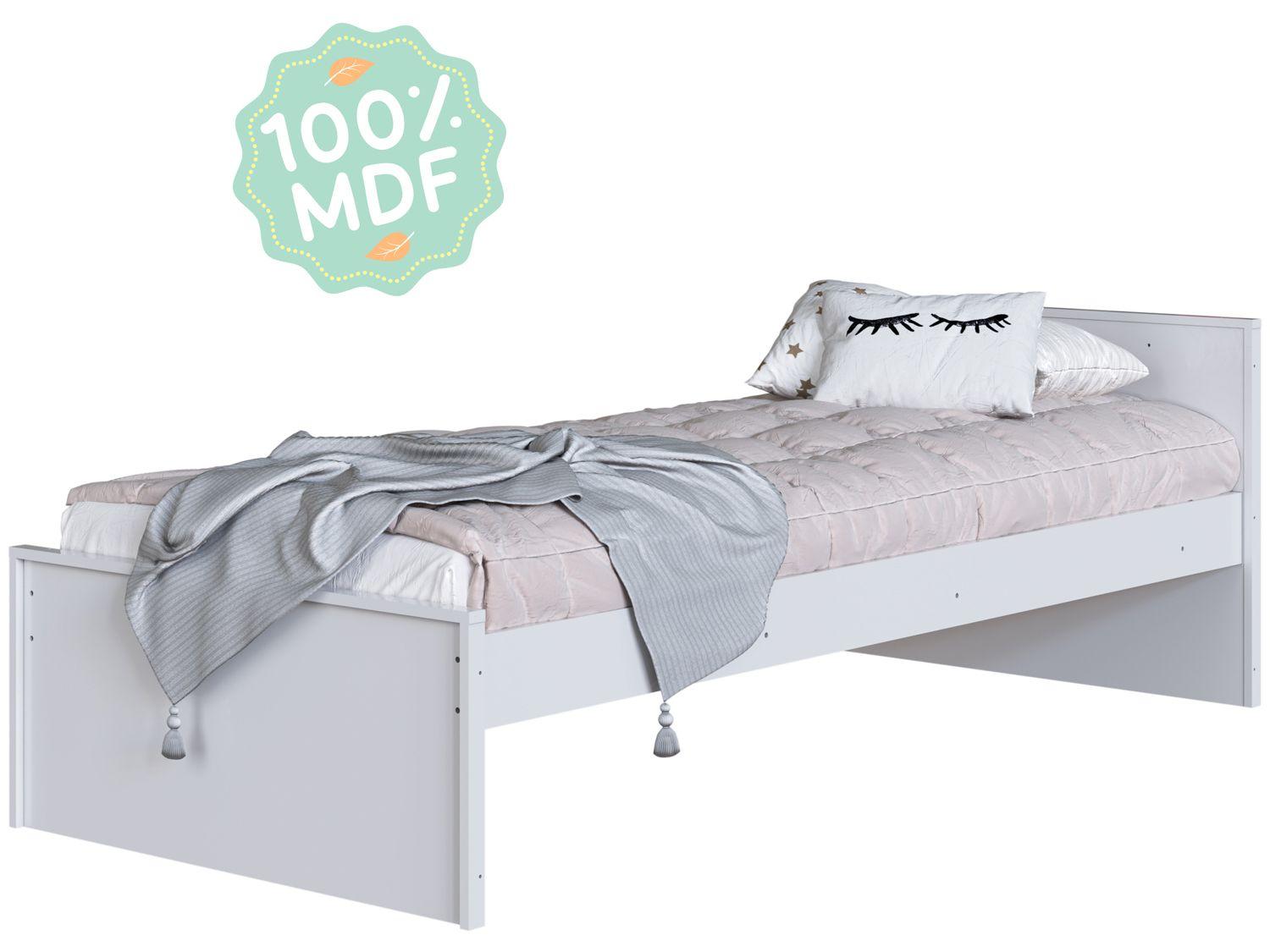 Berço 4 em 1 Branco Moveis Peroba Confort Multi