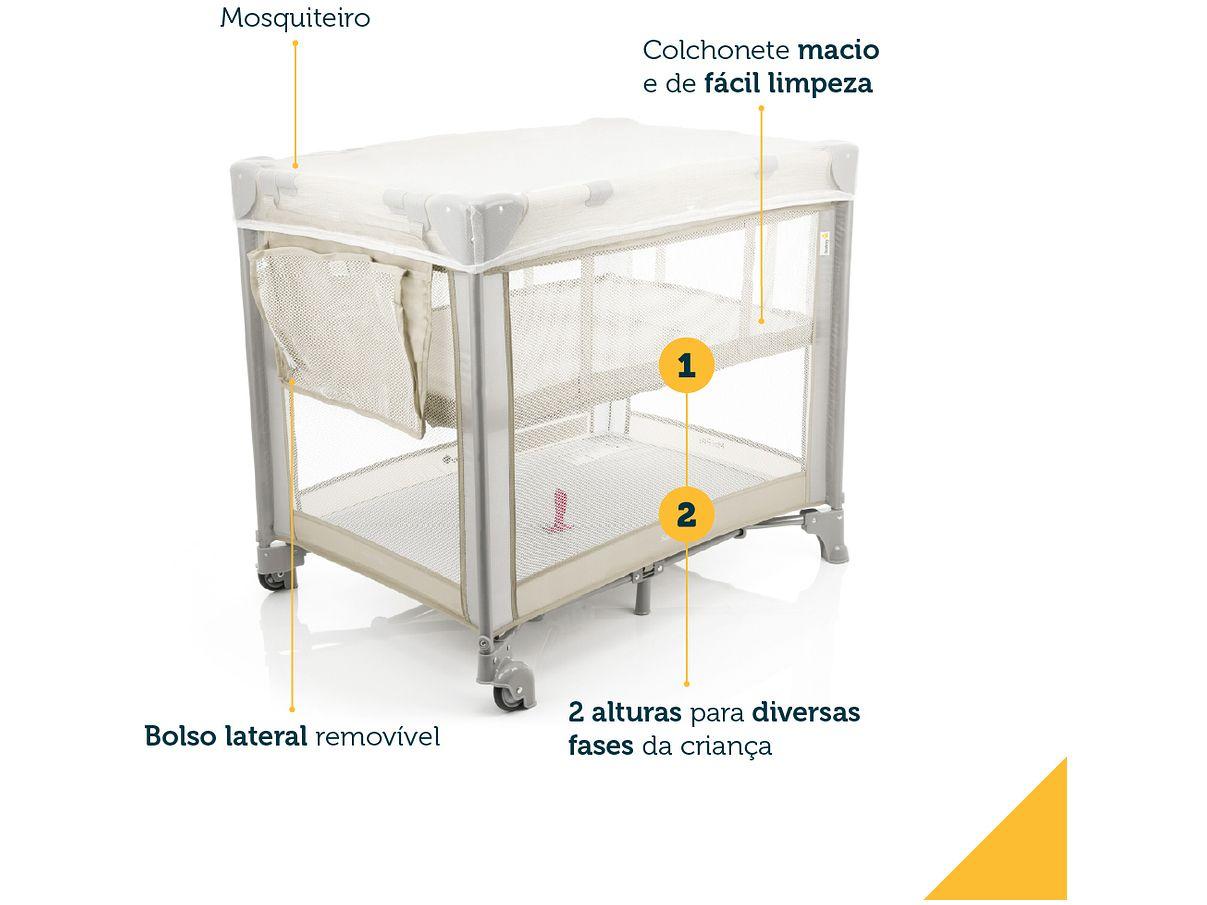 Berço Portátil Safety 1st Mini Play Desmontável