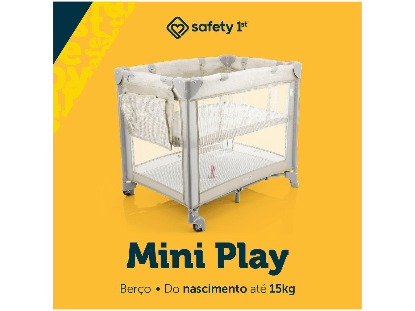 Berço Portátil Safety 1st Mini Play Desmontável