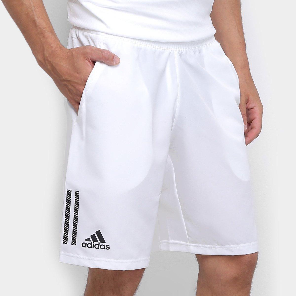 Bermuda adidas branca com bolso Clearance