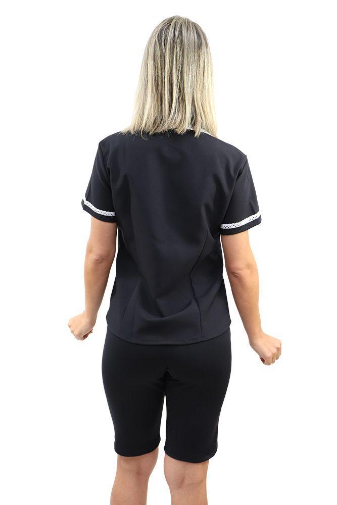 bermuda de helanca feminina