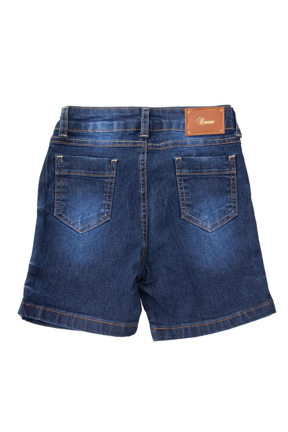 bermuda jeans infanto juvenil feminina