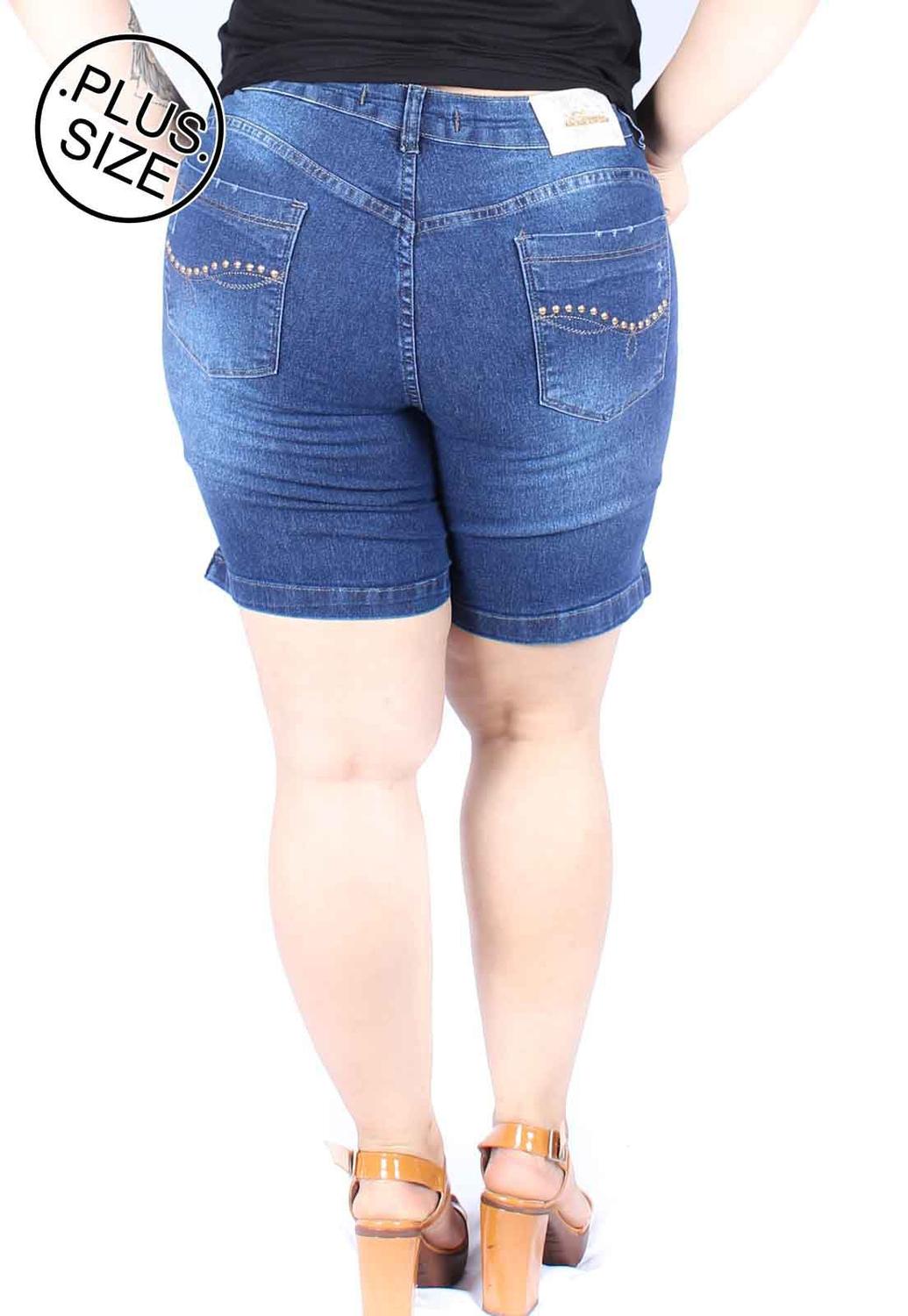 bermudas femininas plus size