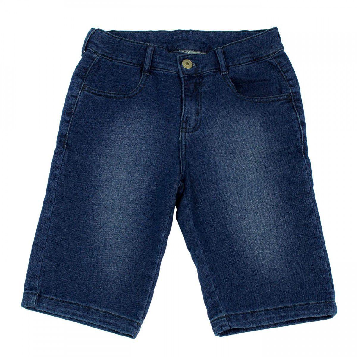 bermuda jeans infantil masculina