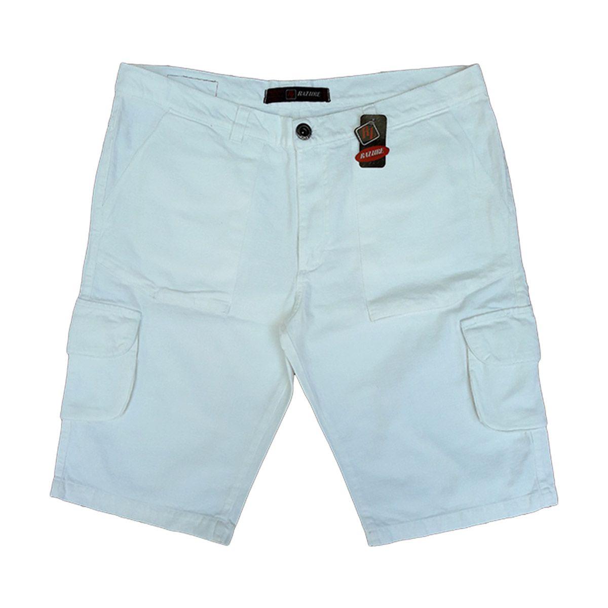 bermuda jeans cargo masculina