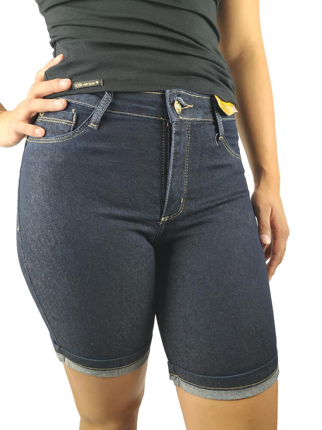 bermudas meia coxa feminina