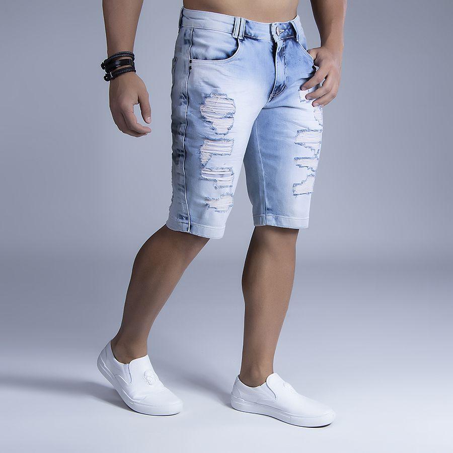 bermuda pit bull jeans masculina