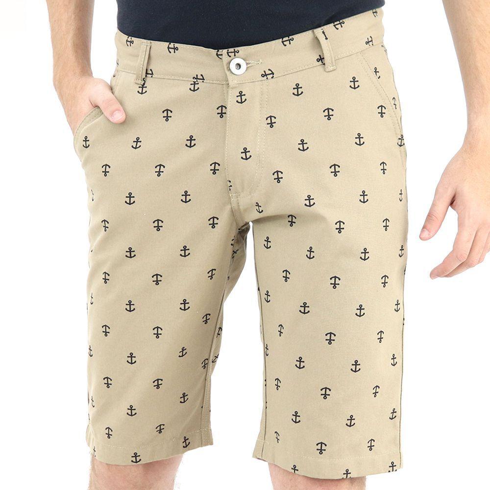 bermudas masculinas de brim