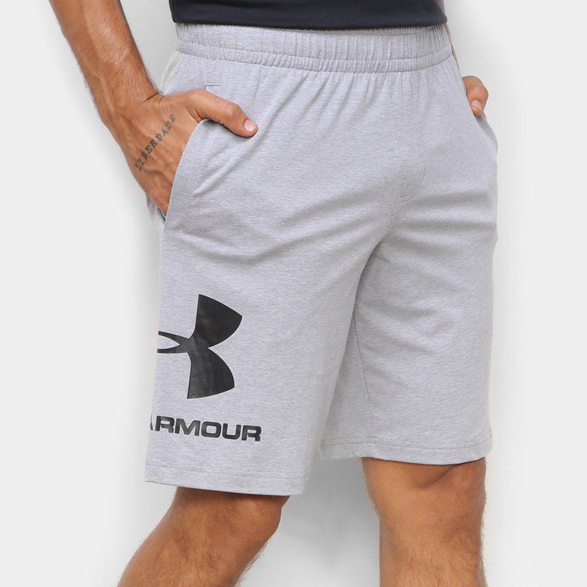 Bermuda Moletom Shorts Under Armour Masculino Shorts De Treino - Main Image