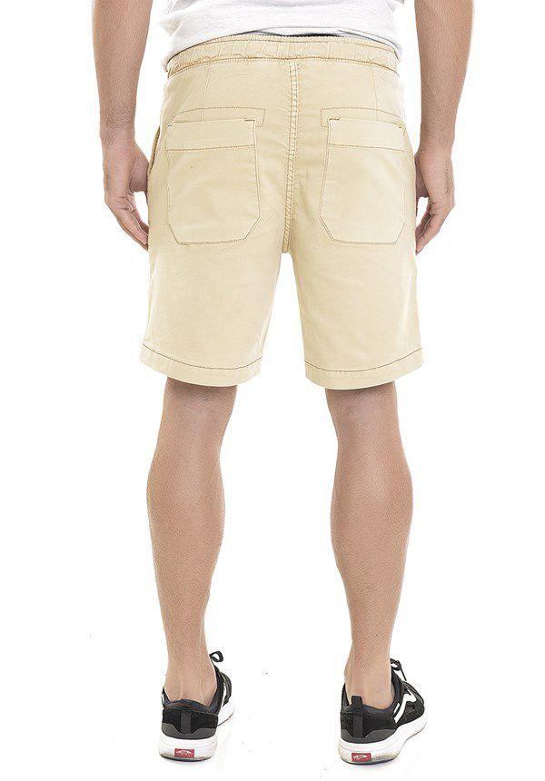 bermudas color beige