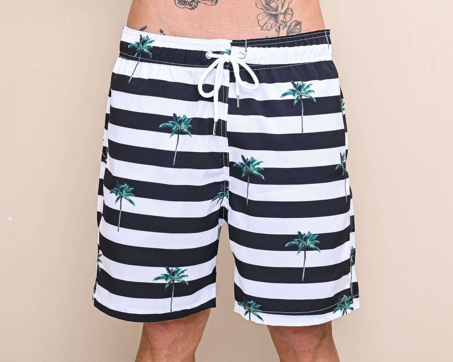 bermudas masculinas de banho