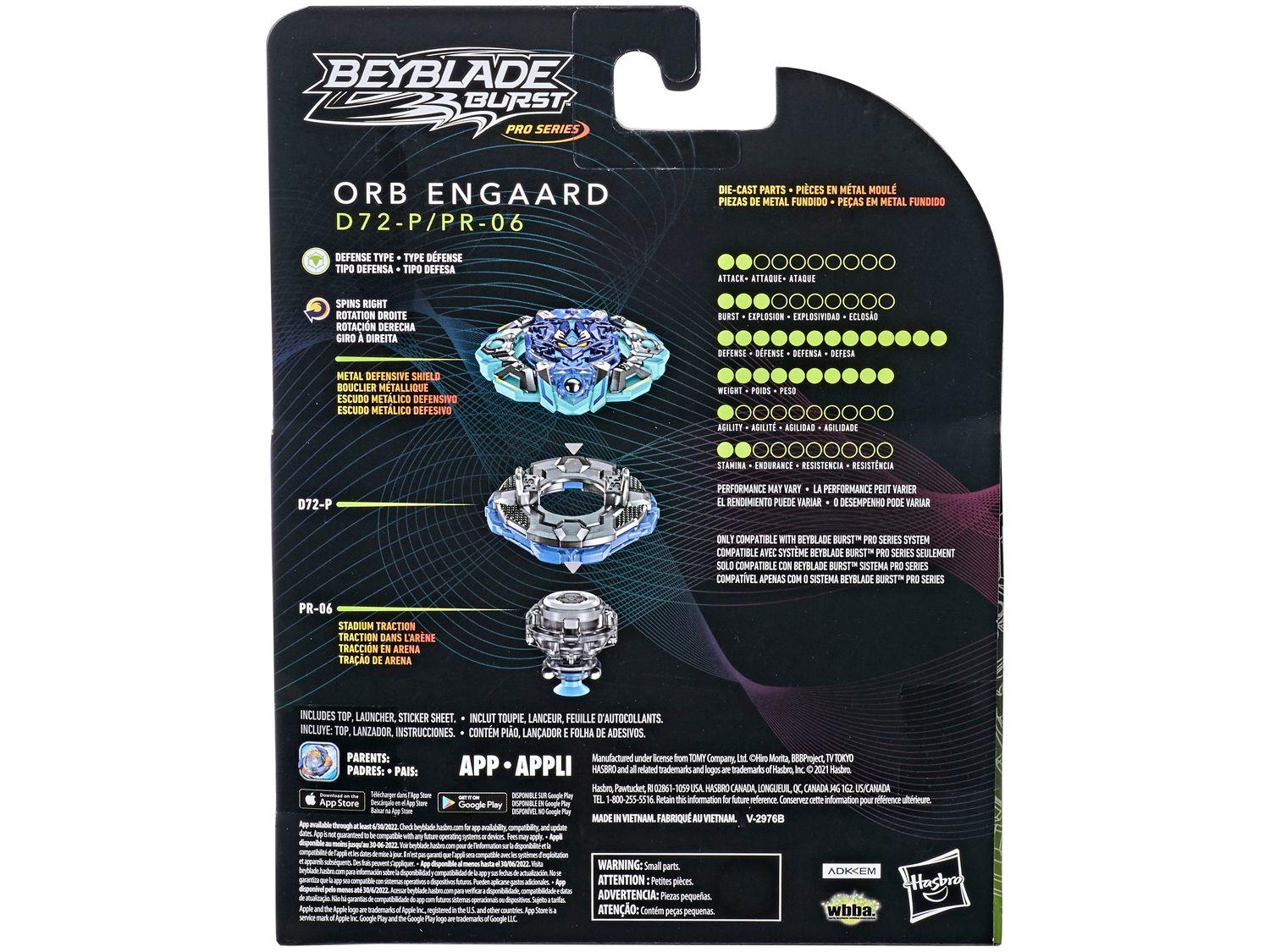 Beyblade Hasbro Burst Pro Series Orb Engaard