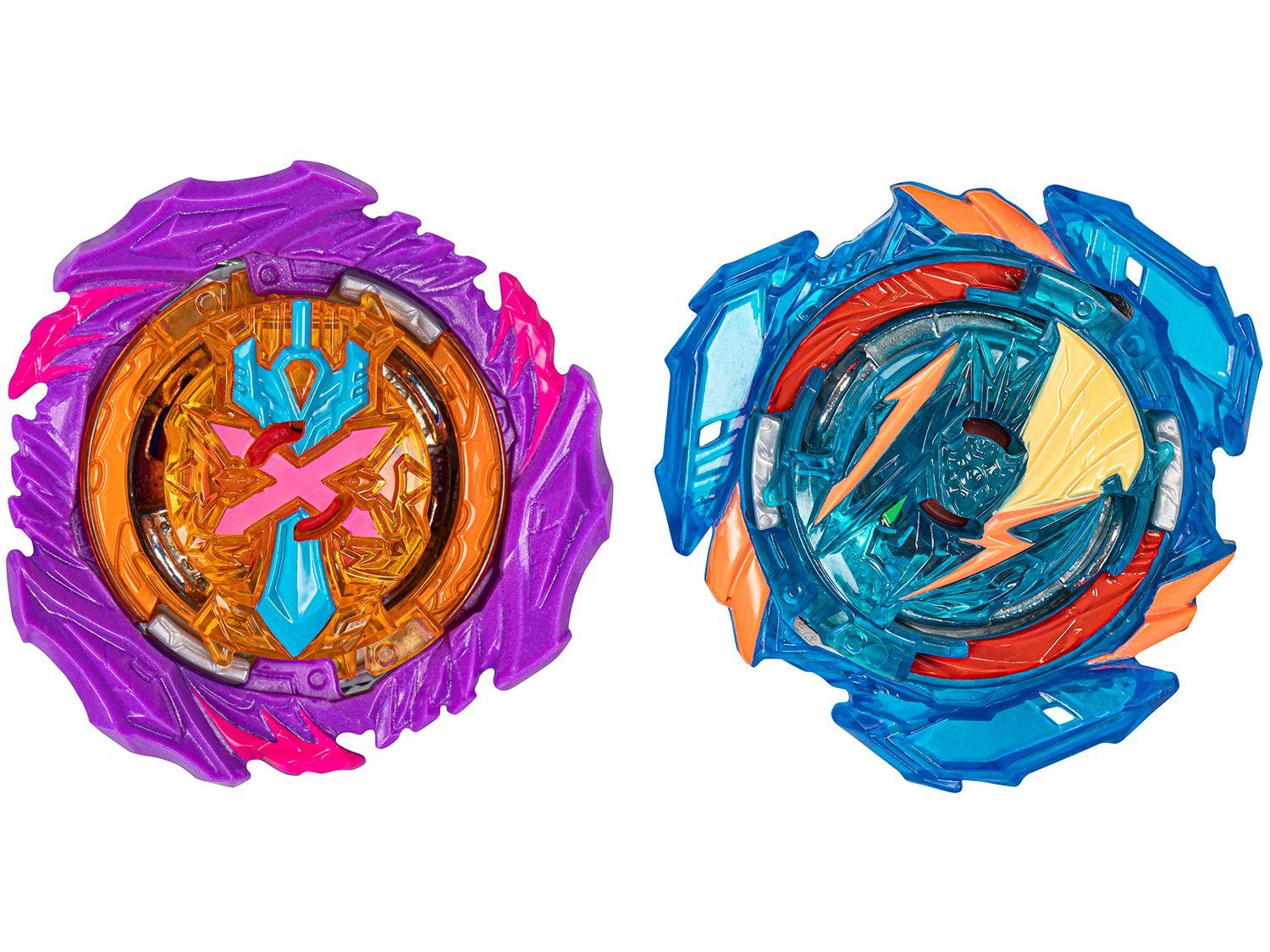 Beyblade Hasbro Burst Ultimate Evo Valtryek V8 e Divine Xcalius X8