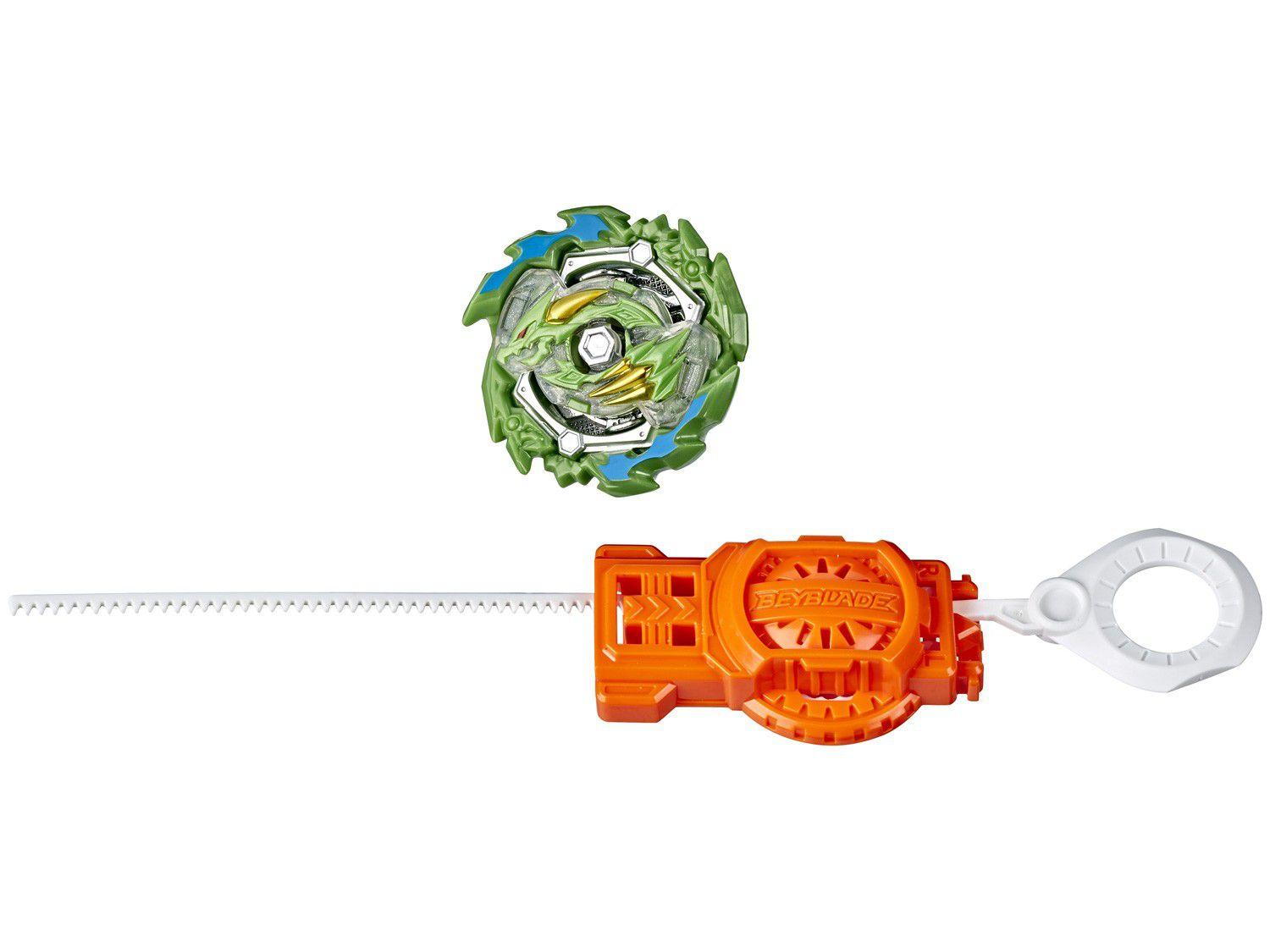 Beyblade Hasbro Wizard Fafnir F5 com Lançador 2 Peças
