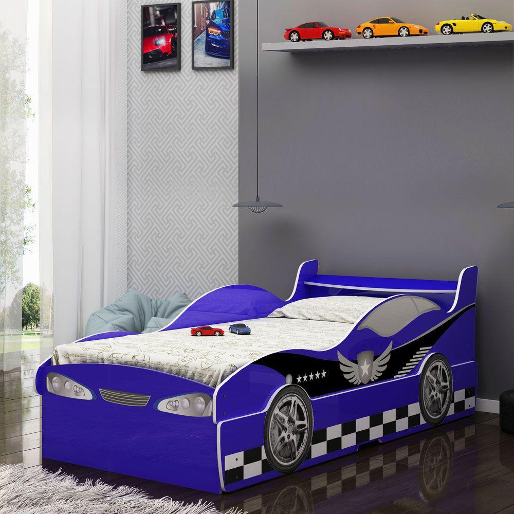 Bicama carros azul Clearance