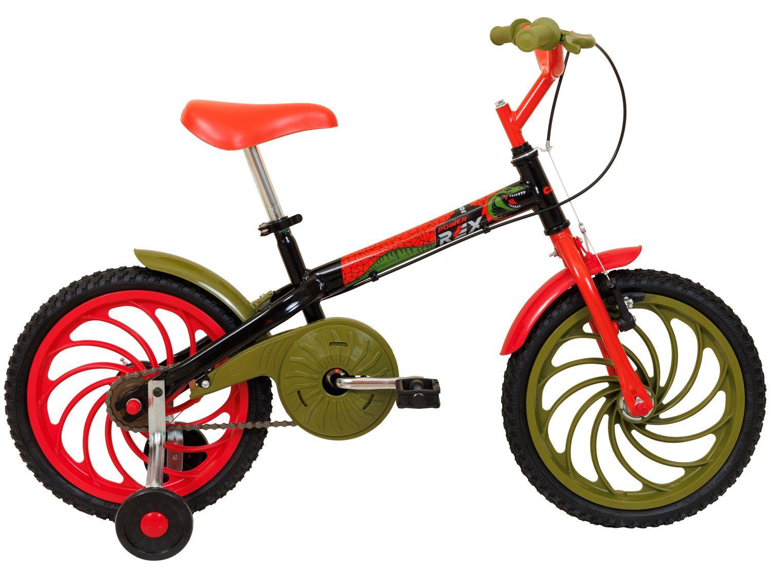 Bicicleta 16" Caloi Power Rex Freio V-Brake