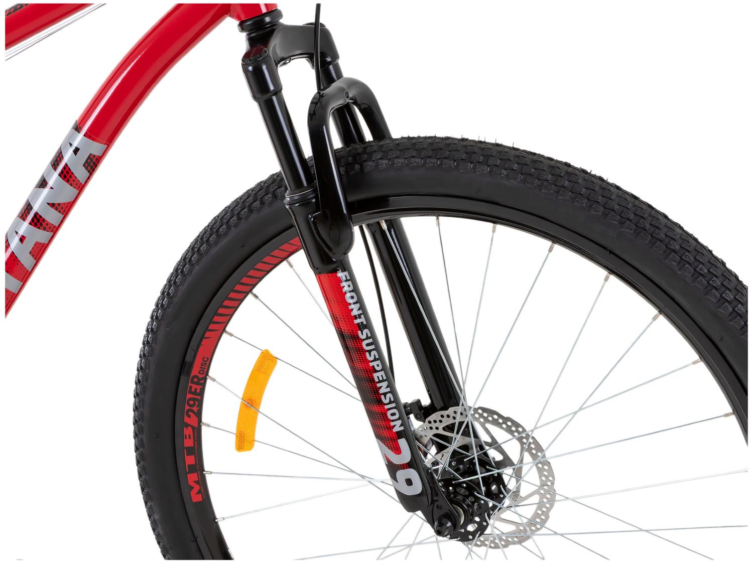 Bicicleta 29" Caloi Montana Freio a Disco 21 Marchas Câmbio Shimano