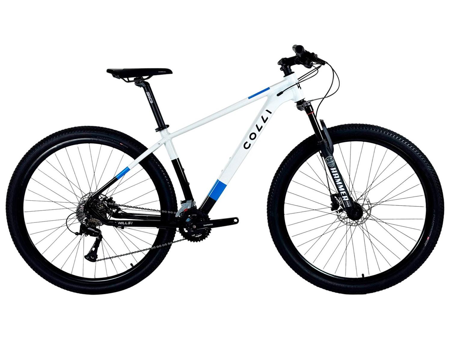Bicicleta 29" Colli Hills Mountain Bike 16 Marchas Câmbio Shimano