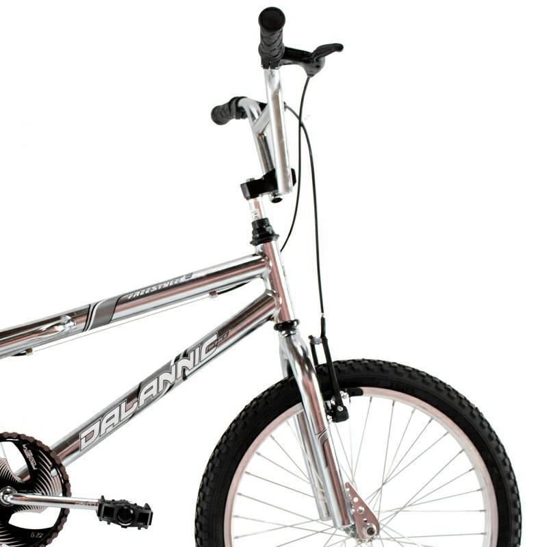 Bicicleta Aro 20 Cross Bmx Freestyles Masculina Cromada Dalannio Bike