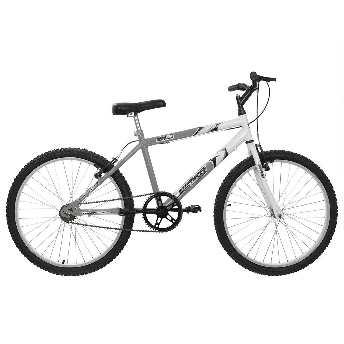 Bicicleta Aro 24 Ultra Bikes Bicolor Masculina Sem Marcha - Bicicleta ...
