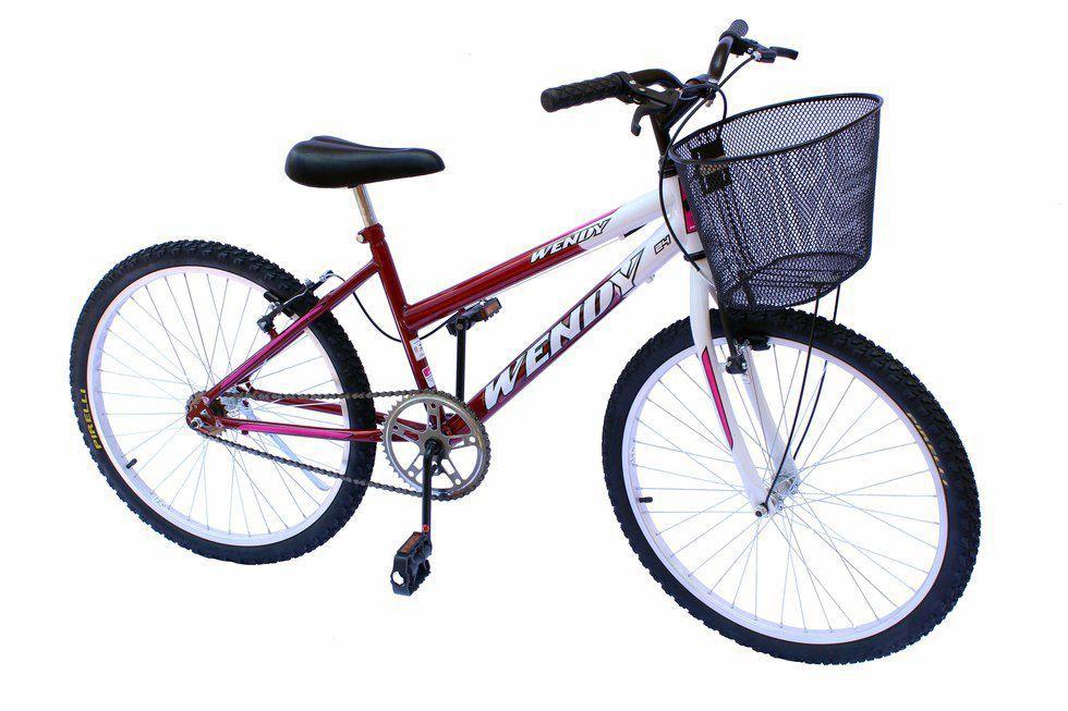 Bicicleta aro 24 wendy fem sem marcha convencional vermelho - Bicicleta -  Magazine Luiza