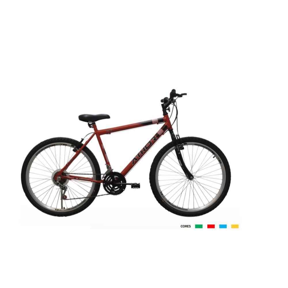 Bicicleta ARO 26 MTB SEM MARCHA LEGACY MASCULINA VERDE - Athor 