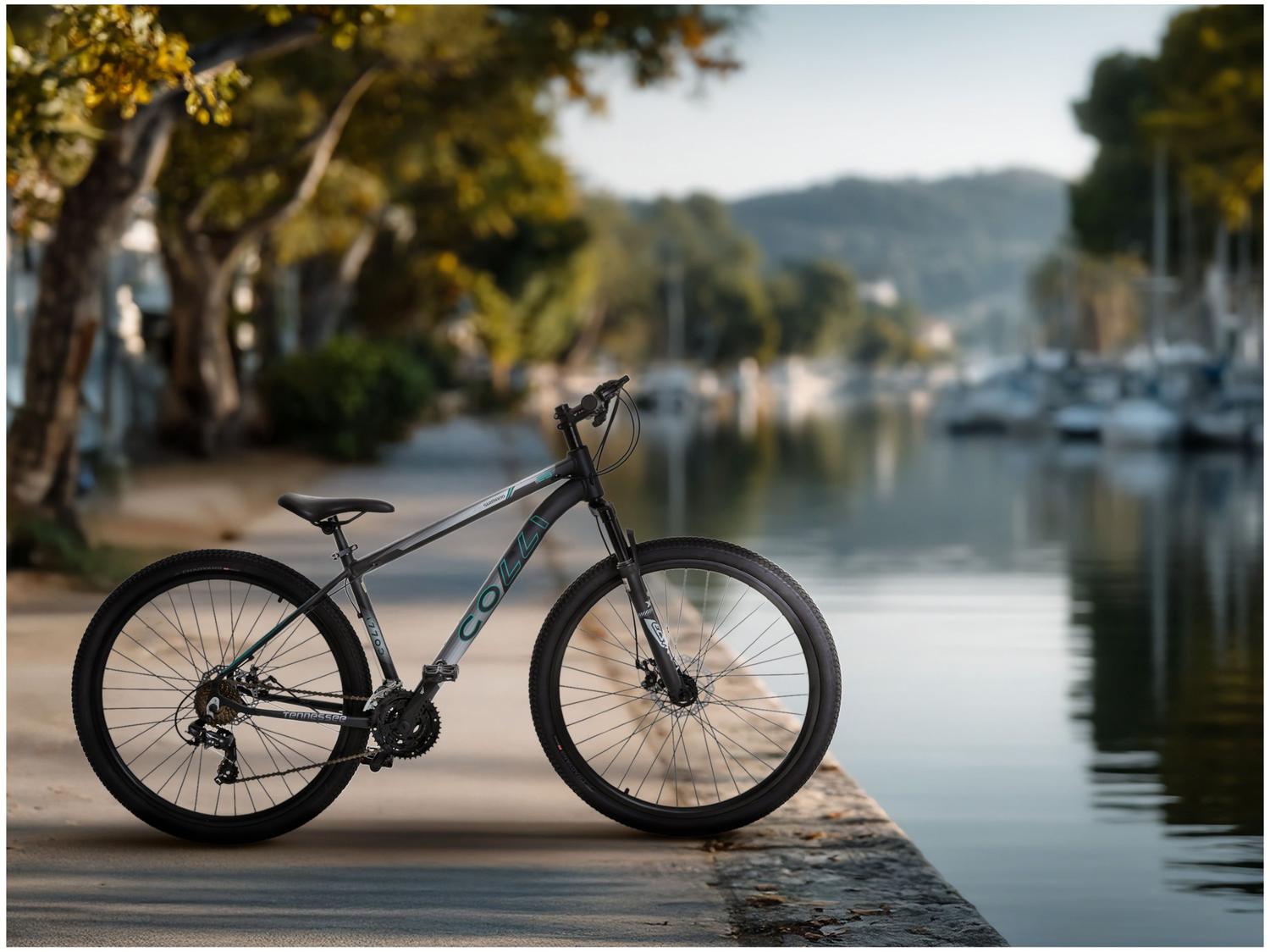 Bicicleta Aro 29 Colli Tennessee 21 Marchas Freio a Disco Câmbio Shimano Alumínio