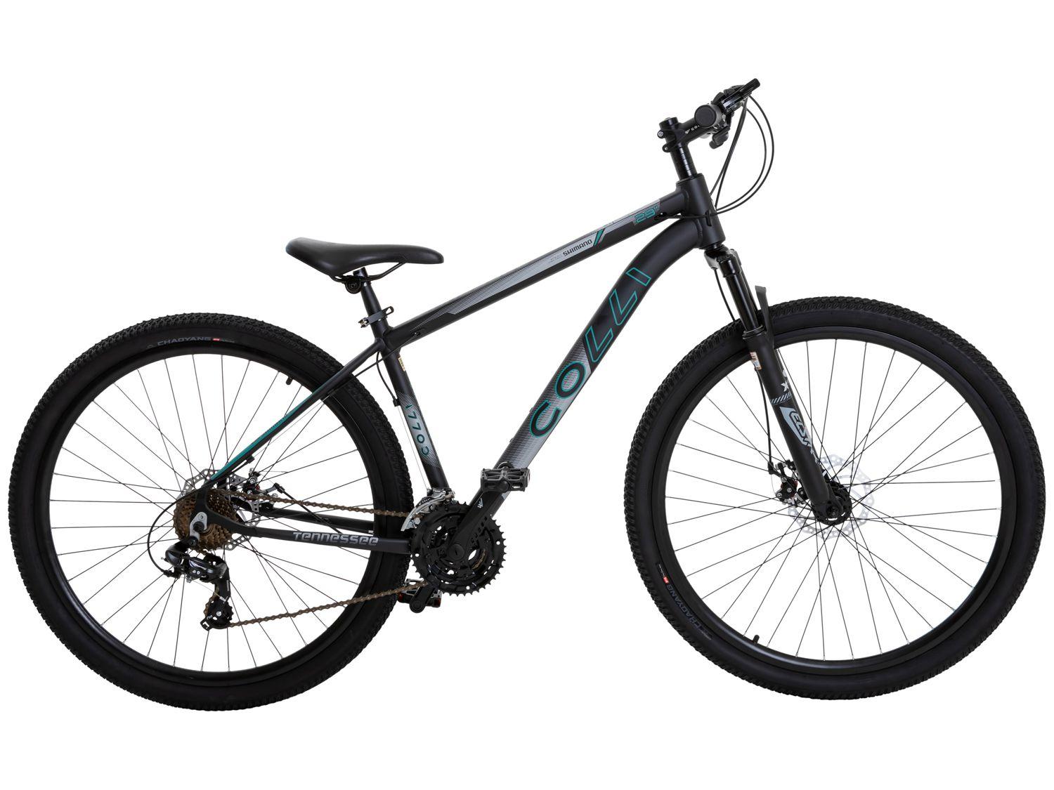 Bicicleta Aro 29 Colli Tennessee 21 Marchas Freio a Disco Câmbio Shimano Alumínio