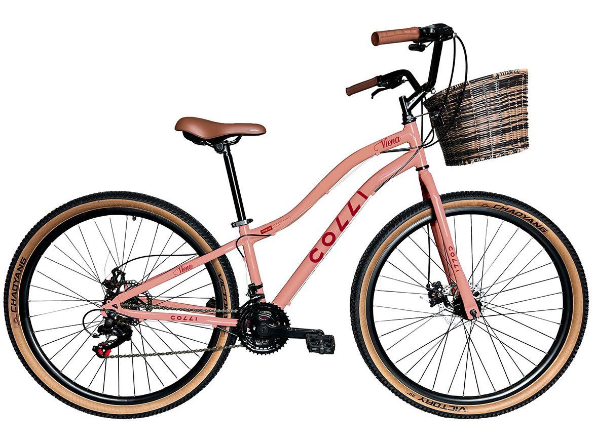 Bicicleta Aro 29" Colli Viena Freio a Disco 21 Marchas