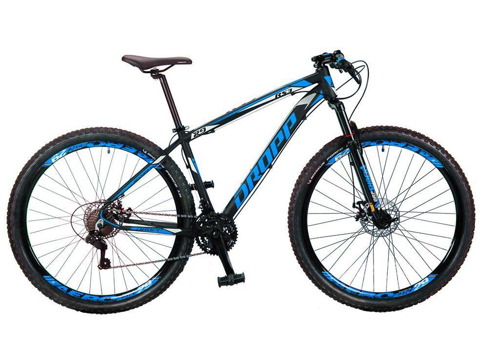 29" - Preto, Azul e Branco - 19"