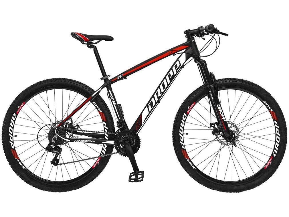 29" - Preto, Vermelho e Branco - 17"